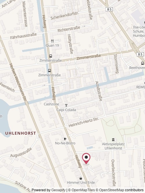 Eine Karte mit dem Standort von metacells