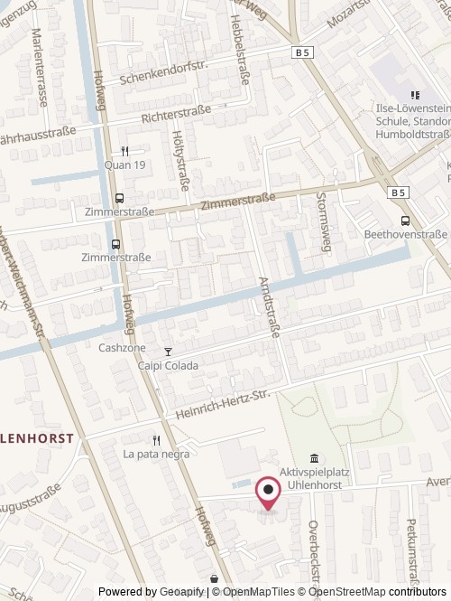 A map with the location of Prelovee