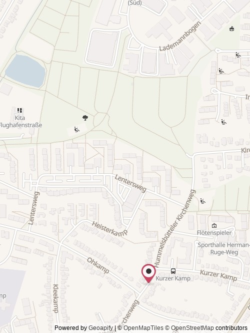 A map with the location of CUTANEON - Skin & Hair Innovations GmbH