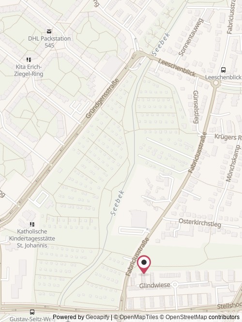 Eine Karte mit dem Standort von ALLMO.ai