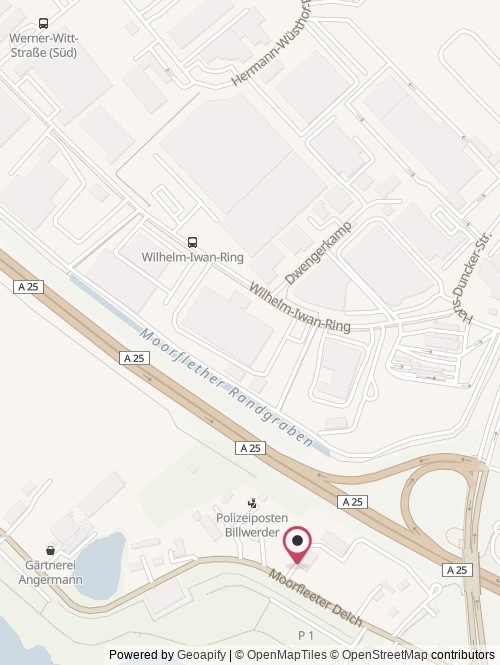 A map with the location of Save Seed Diversity