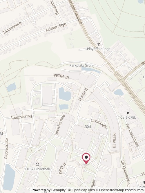 Eine Karte mit dem Standort von mu-ray.tech