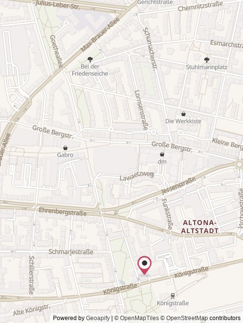 A map with the location of Hyair