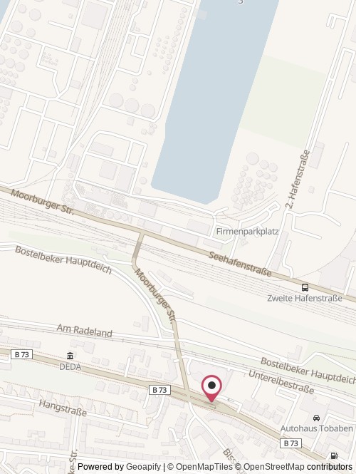 A map with the location of Subjective Ltd.