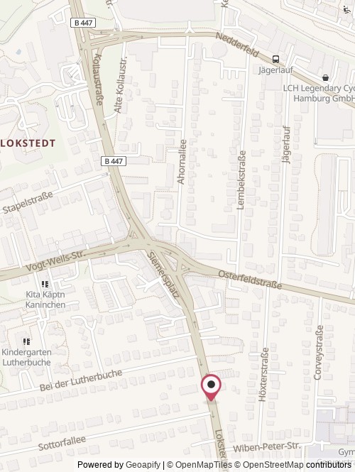 A map with the location of Eppdata