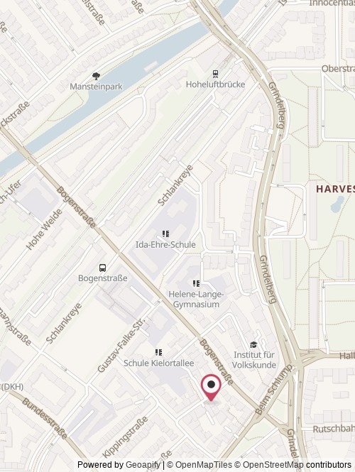 A map with the location of Pricehero GmbH