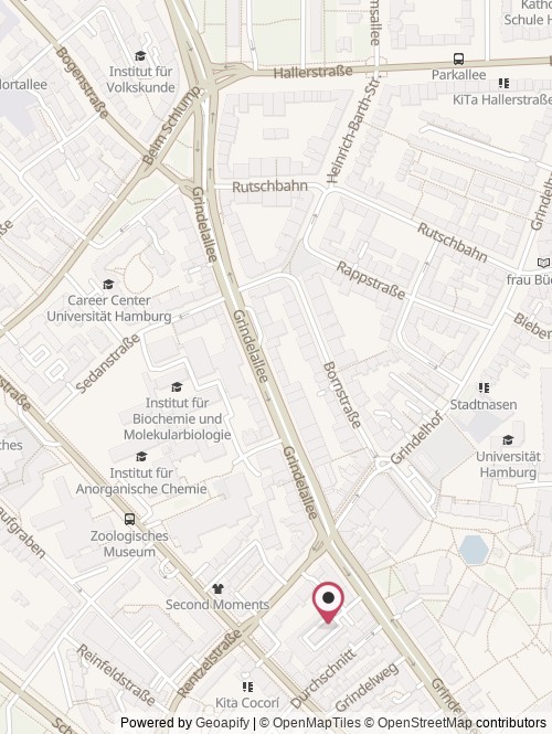 A map with the location of Ndeyefoods