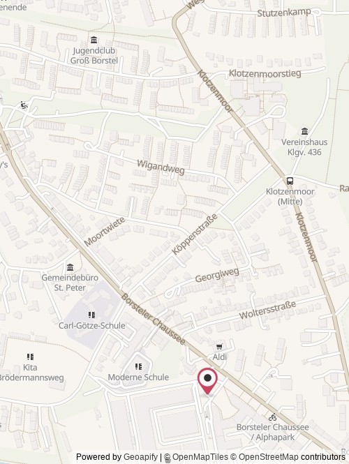 A map with the location of Natcon7 Beteiligungen