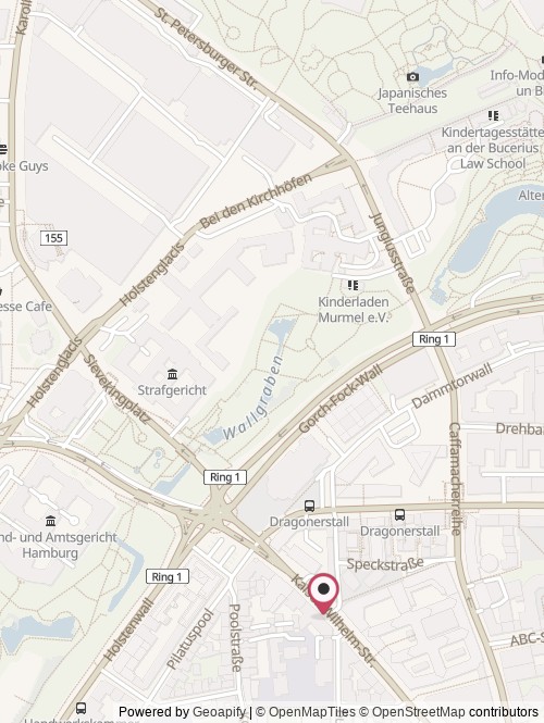 A map with the location of OH-SO Digital