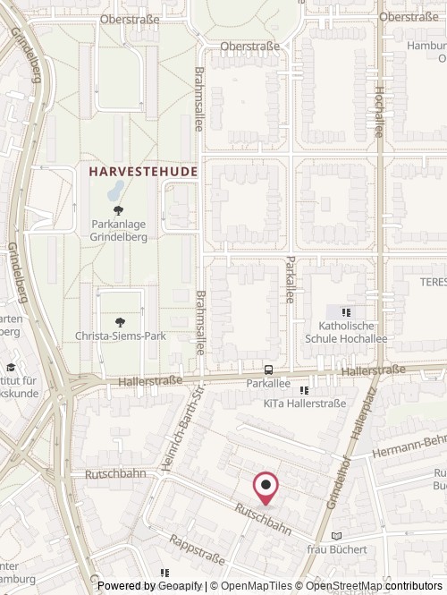 Eine Karte mit dem Standort von P-ick