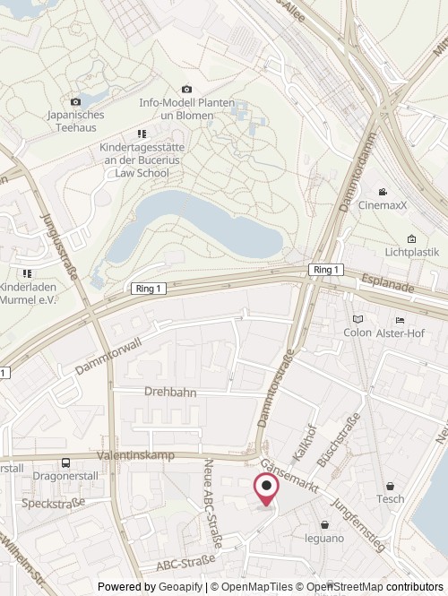 A map with the location of goSpatz