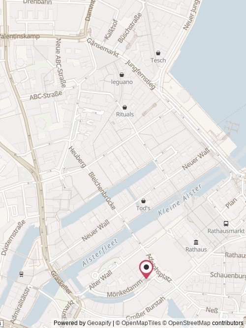 A map with the location of Seadevcon