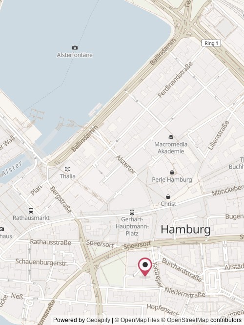 Eine Karte mit dem Standort von Murmann Publishers